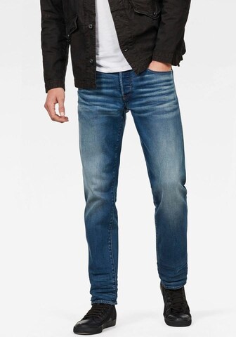 Regular Jeans de la G-Star RAW pe albastru: față