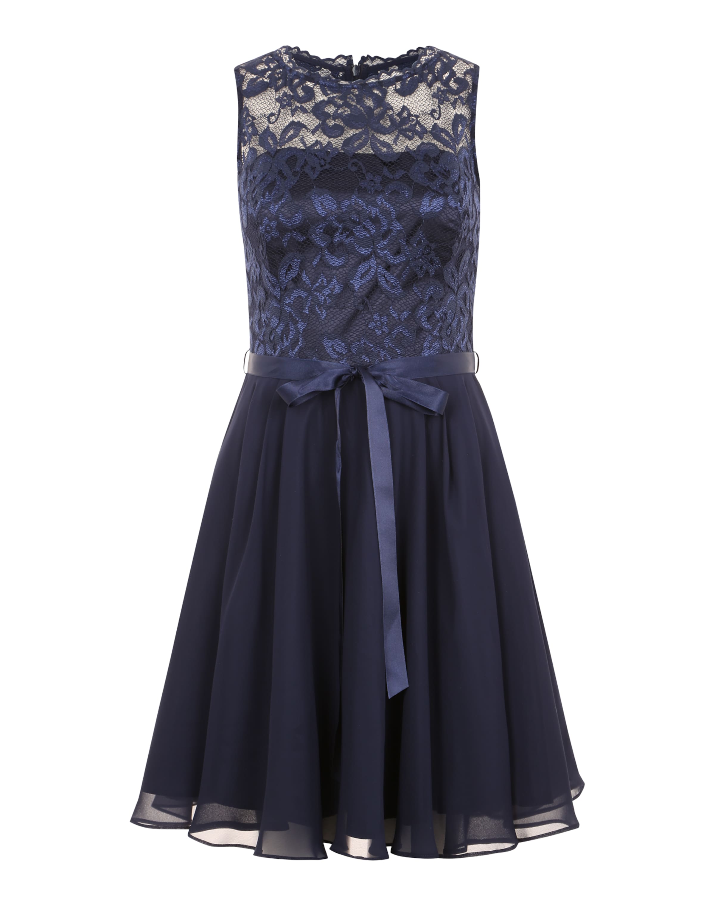 Swing Cocktailkleid Mit Spitze In Dunkelblau About You