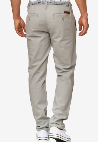 Regular Pantalon 'Haverfiel' INDICODE JEANS en gris