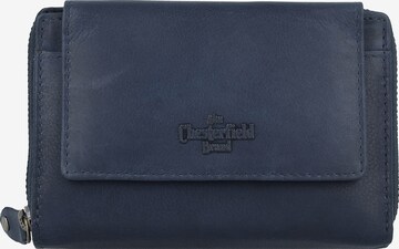 The Chesterfield Brand Portemonnaie 'Ascot' in Blue: front