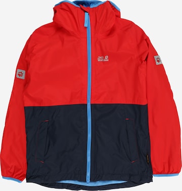 JACK WOLFSKIN Outdoor jacket 'Rainy Days' in Red: front