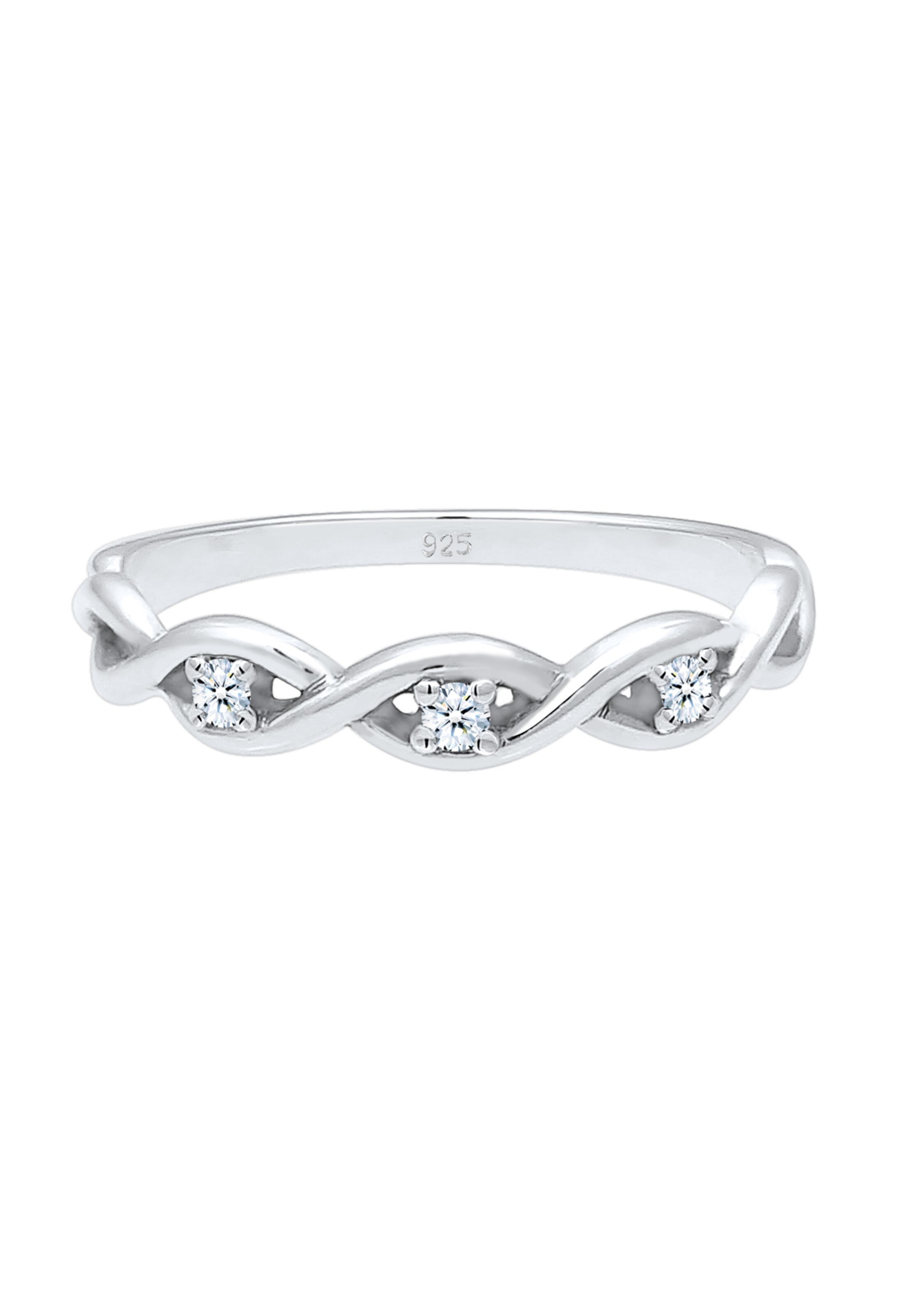 Bague 'Knoten' ELLI PREMIUM en argent