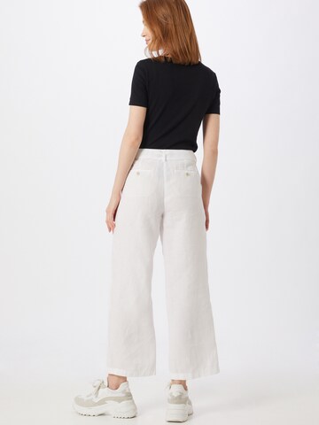 BRAX Regular Trousers with creases 'Maine' in White