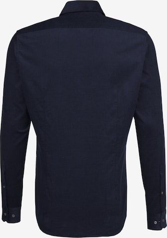 SEIDENSTICKER Slim fit Business Shirt in Blue