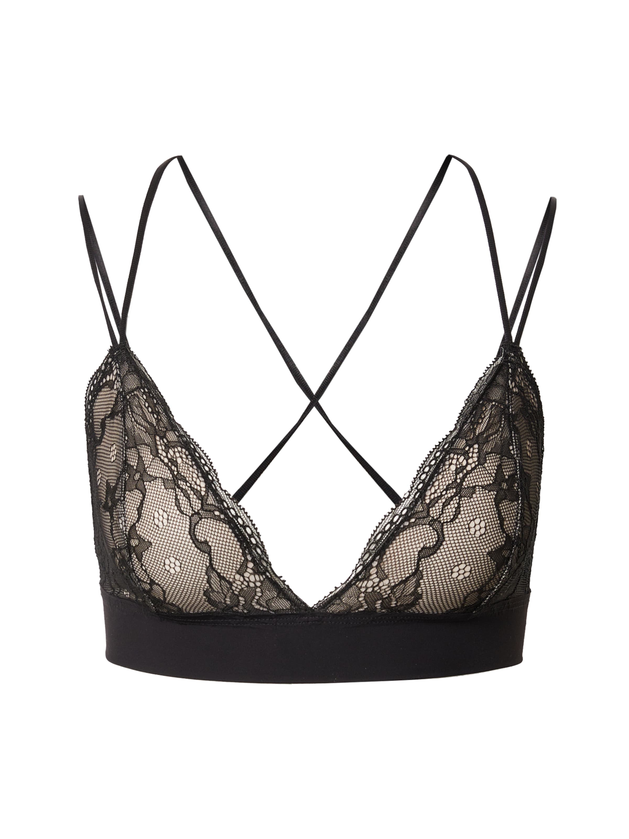 MAGIC Bodyfashion Regular Bra 'Dream' in Black: front