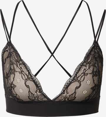 MAGIC Bodyfashion Regular Bra 'Dream' in Black: front