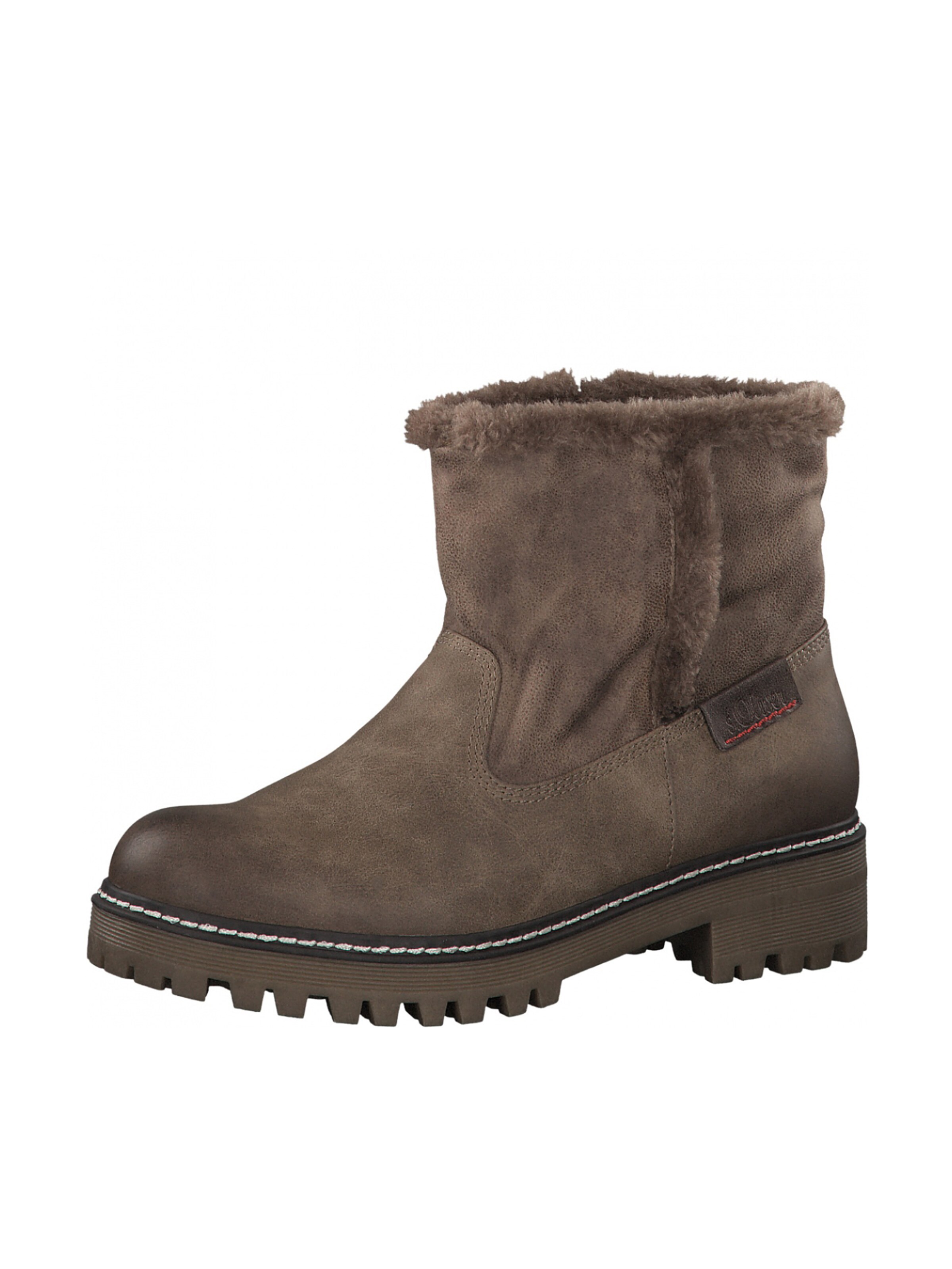 s.Oliver - Enkellaarsjes in de kleur Bruin