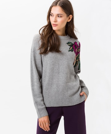 BRAX Pullover 'Liz' in Grau: predná strana