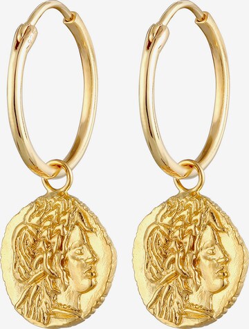 ELLI Earrings in Gold: front