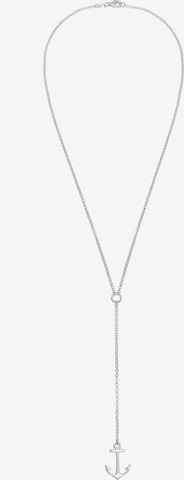 ELLI Necklace 'Anker' in Silver: front