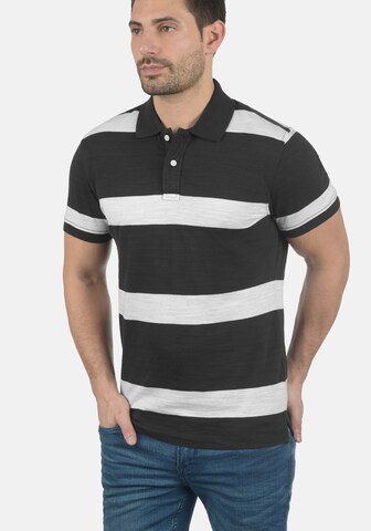 BLEND Poloshirt 'Fritz' in Schwarz: predná strana