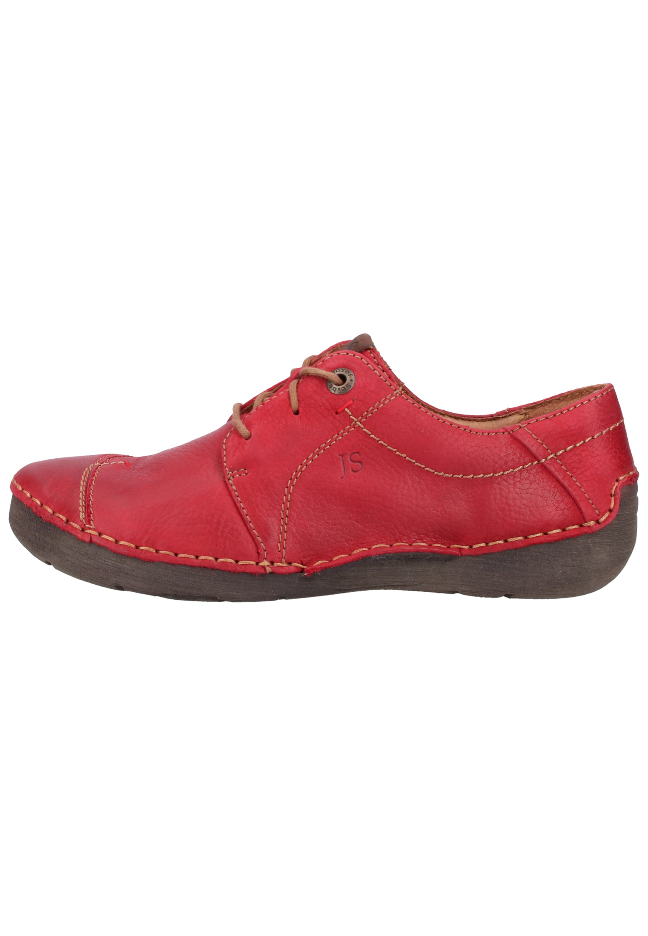 JOSEF SEIBEL Athletic lace-up shoe 'Fergey' in Red