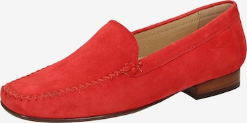 SIOUX Mocassins 'Campina' in Rood: voorkant