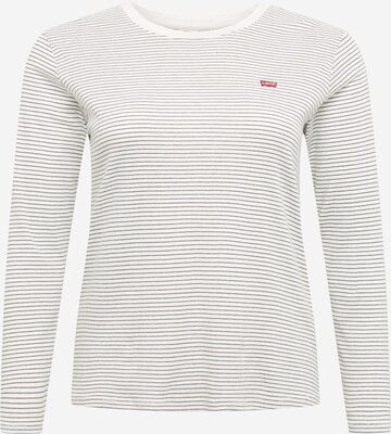 Levi's® Plus Shirt 'Baby Tee' in Grey: front