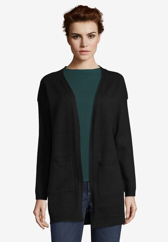 Betty & Co Knit Cardigan in Black: front