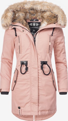 NAVAHOO Winter parka 'Bombii' in Pink: front