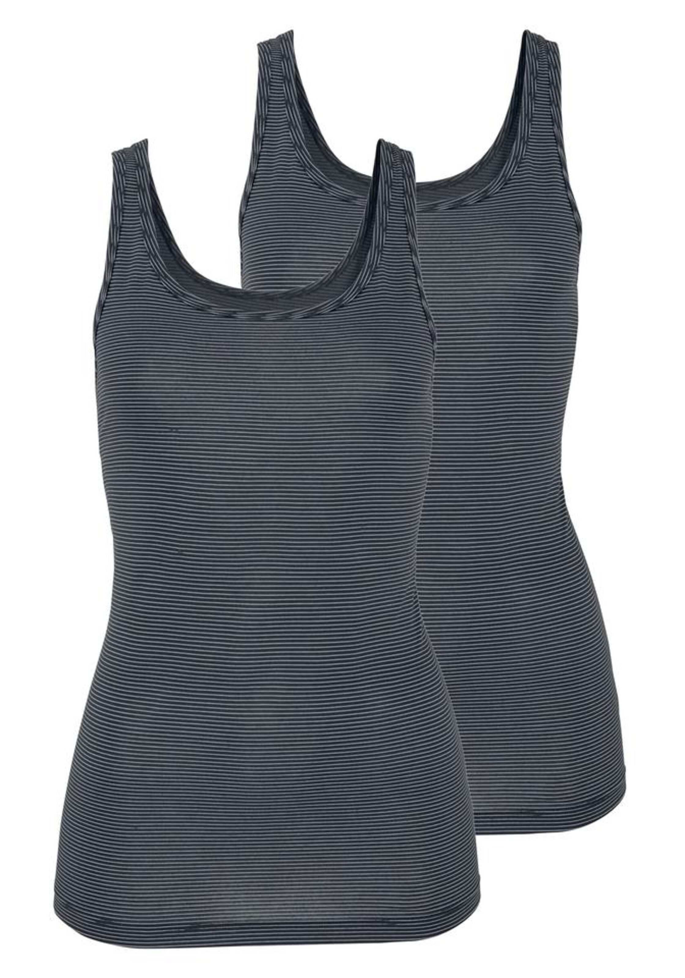 SCHIESSER Onderhemd in Blauw: voorkant