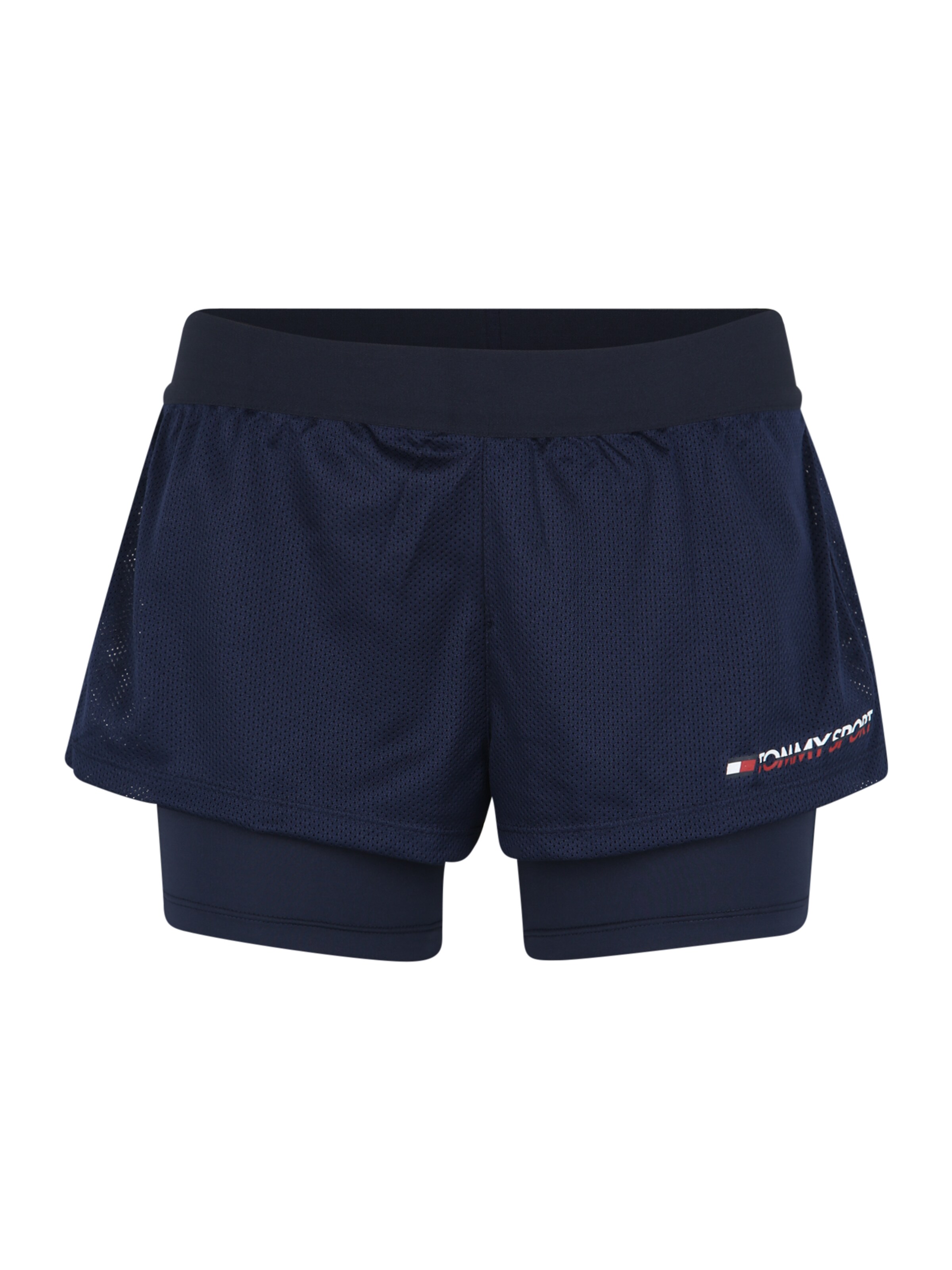 Tommy Sport - Sport-shorts '2-IN-1 WOVEN SHORT 3' in marine