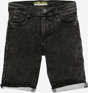 LEMON BERET Regular Shorts in Schwarz: predná strana