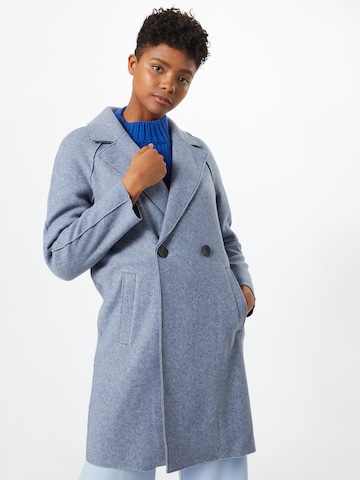Manteau mi-saison 'Berna' ONLY en bleu : devant