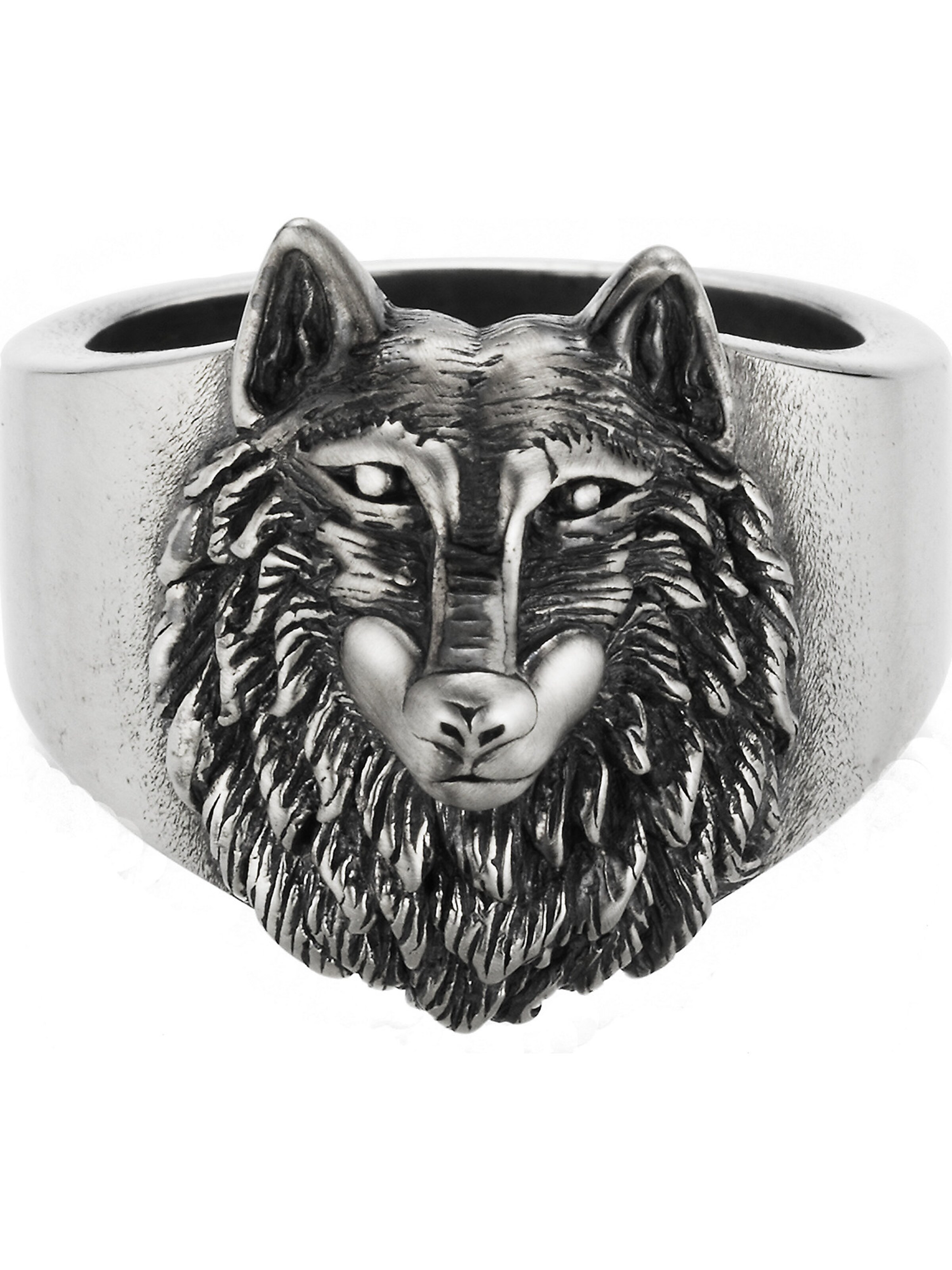 Bague caï en argent : devant