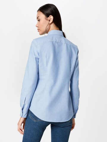 Polo Ralph Lauren Blouse in Blauw: terug