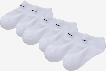 Nike Sportswear Ponožky 'No Show' - biela: predná strana
