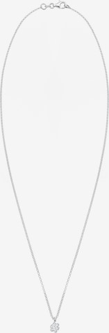 ELLI Kette 'Pfote' in Silber: predná strana