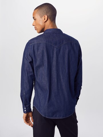 LEVI'S ® Regular fit Button Up Shirt 'Barstow Western Standard' in Blue