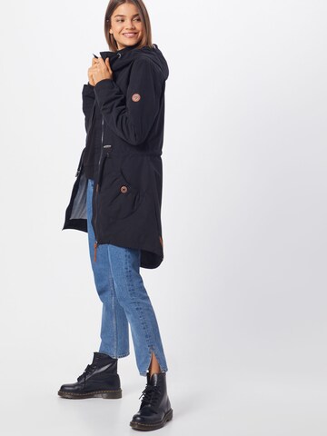 Parka mi-saison 'Charlotte' Alife and Kickin en noir