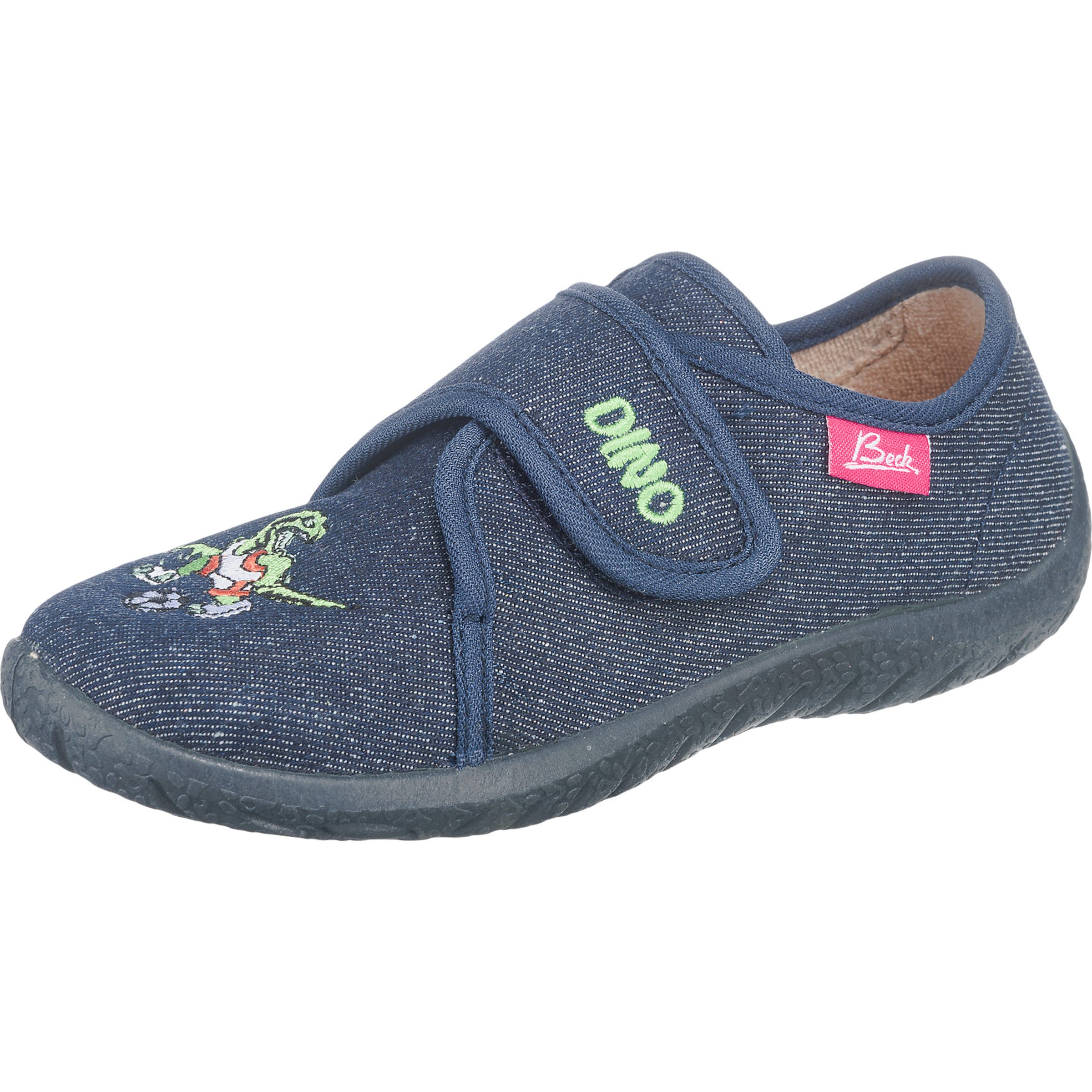 BECK - Zapatillas de casa 'Dino' en azul: frente