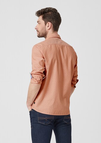 s.Oliver Regular Fit Hemd in Orange