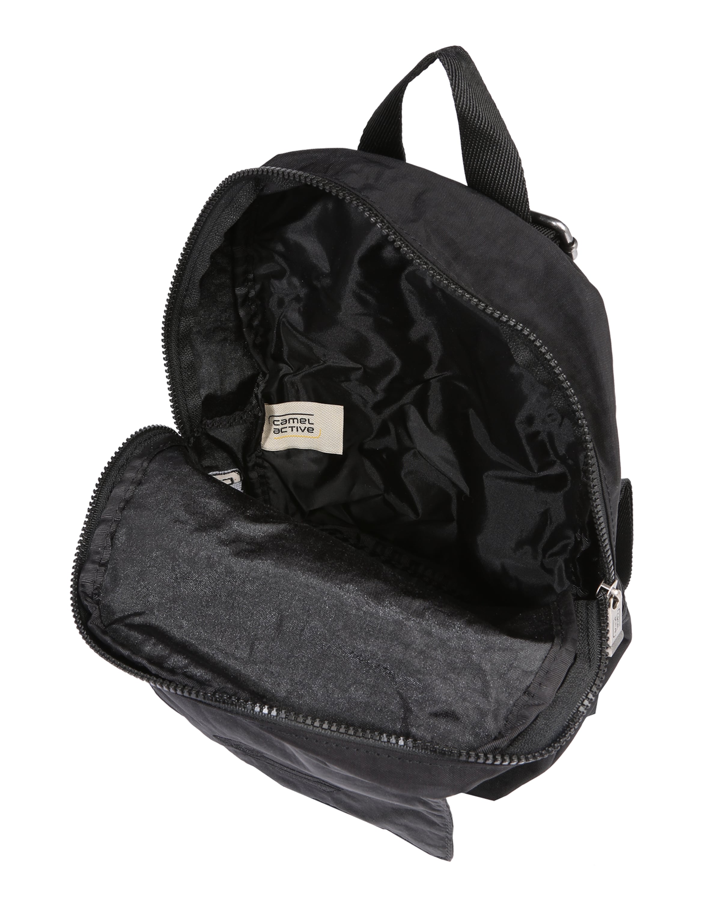 CAMEL ACTIVE Rugzak 'Journey' in Zwart: bovenkant