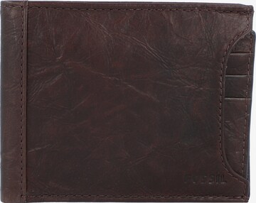 FOSSIL Wallet 'Neel' in Brown: front