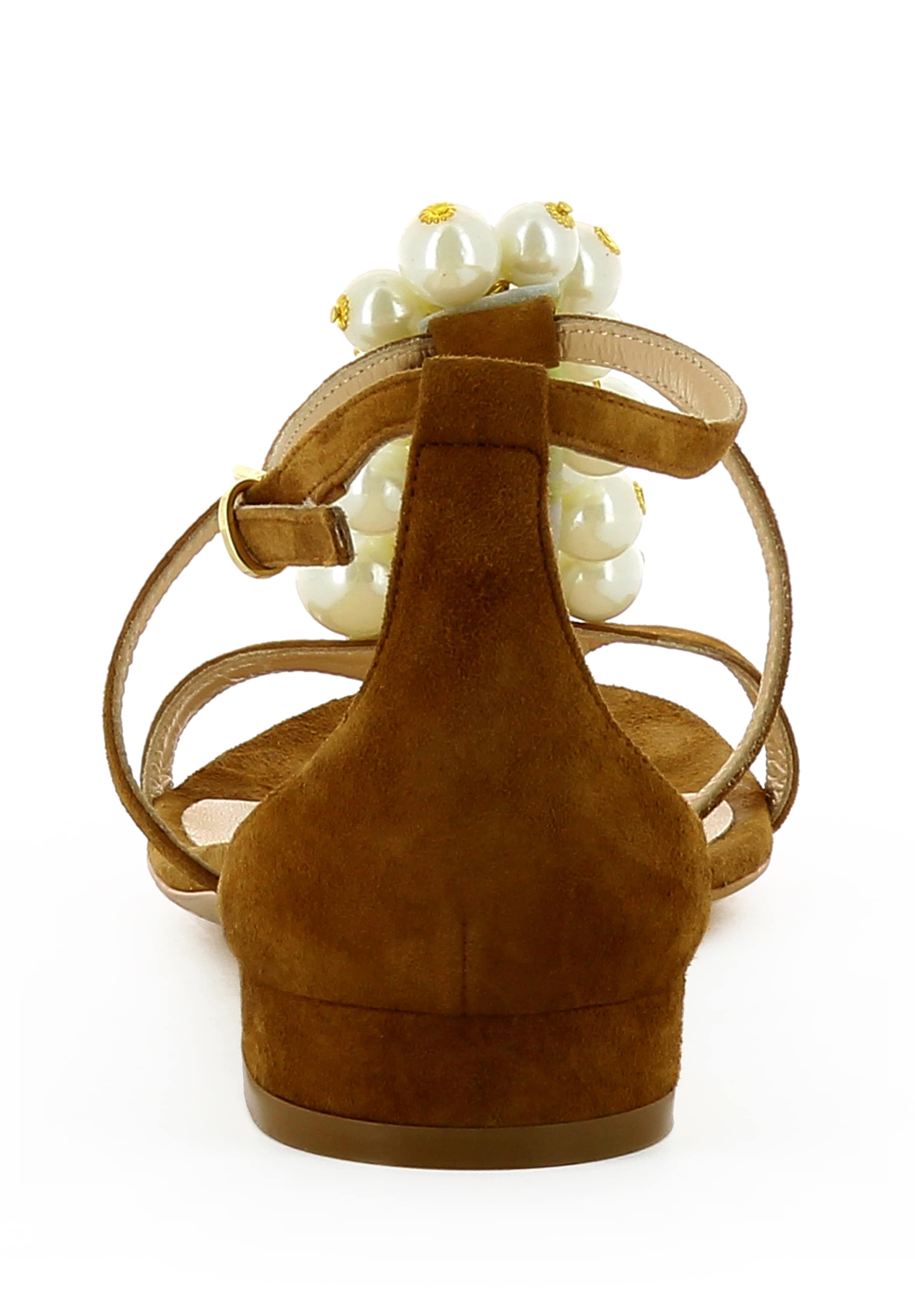 EVITA Strap sandal 'SALVINA' in Brown