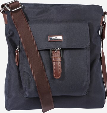 TOM TAILOR Crossbody Bag 'Rina' in Blue: front