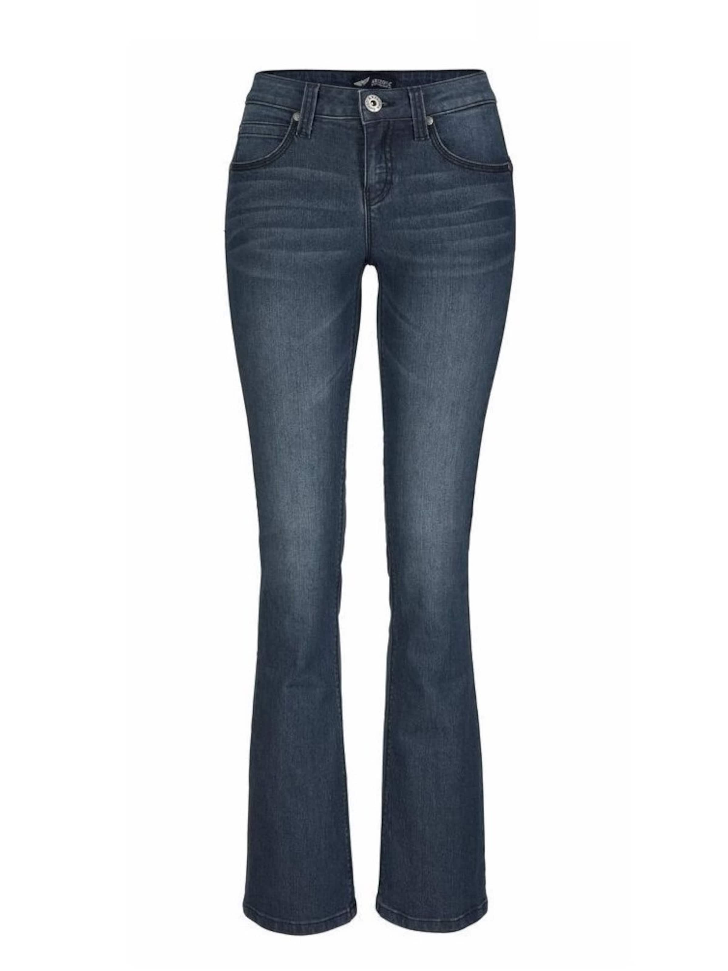 ARIZONA Boot cut Jeans 'Shaping' in Blue: front