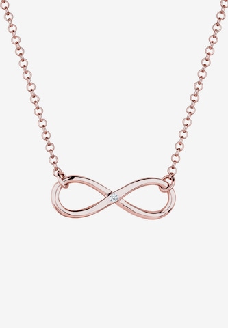 Elli DIAMONDS Necklace 'Infinity' in Gold