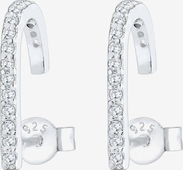 Boucles d'oreilles ELLI en argent : devant