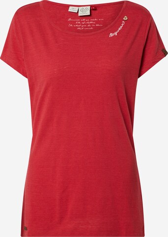 T-shirt 'Mint' Ragwear en rouge : devant