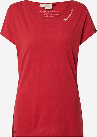 T-shirt 'Mint' Ragwear en rouge : devant