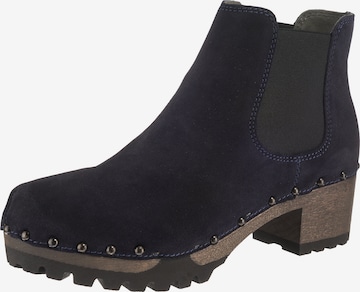 SOFTCLOX Chelsea Boots in Blue: front