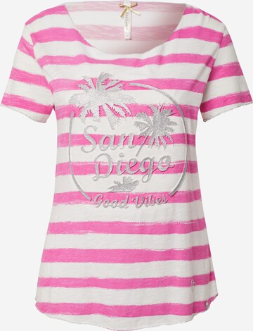 Key Largo Shirt 'SAN DIEGO' in Pink: predná strana