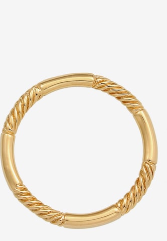 ELLI Ring Bandring, Twisted in Gold