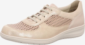 SOLIDUS Lace-Up Shoes in Pink: front