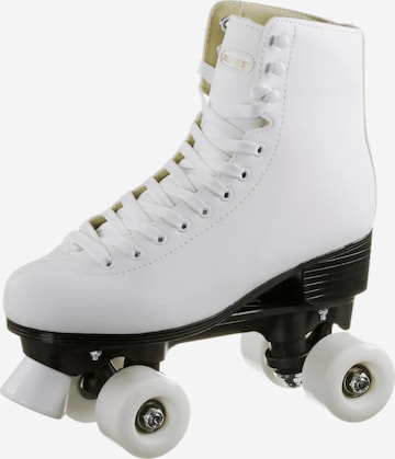 ROCES Inline and Roller Skates in White: front