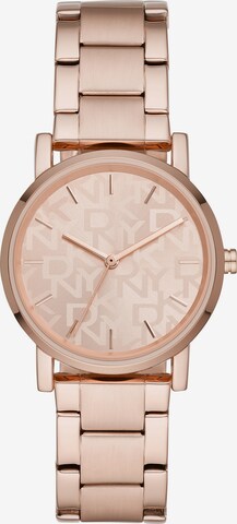 DKNY Analoog horloge in Goud: voorkant