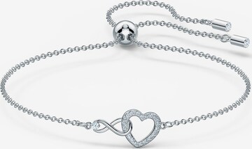 Bracelet 'Infinity' Swarovski en argent : devant