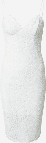Robe 'Sienna' Bardot en blanc : devant