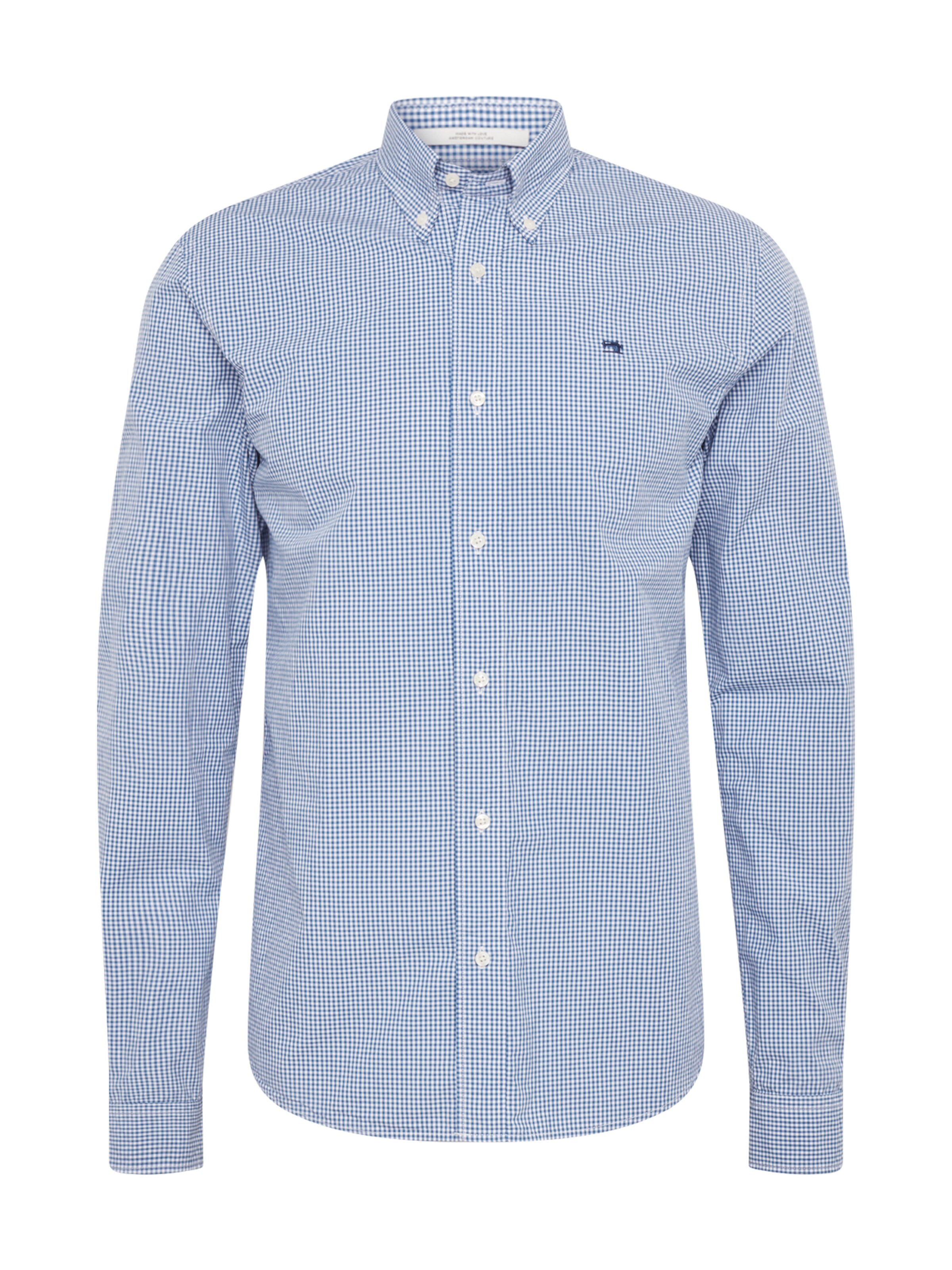 SCOTCH & SODA - Overhemd in de kleur Donkerblauw